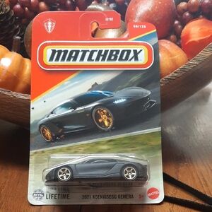 Matchbox 2021 Koenigsegg Gemera Die-Cast Car - Black and Gold